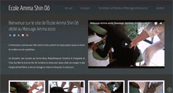 Desktop Screenshot of amma-shindo.com